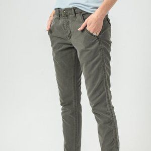 NSF AllDay Edith Cotton Slim Slouchy Cropped Pants